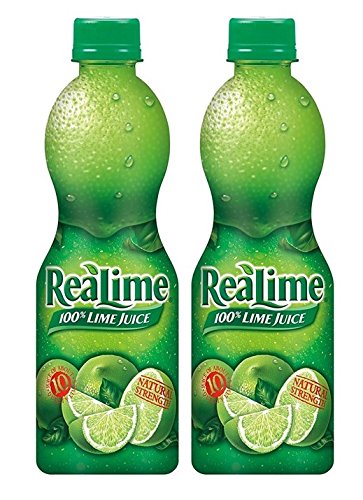 Realime 100% Lime Juice, 15 oz (2 PACK)