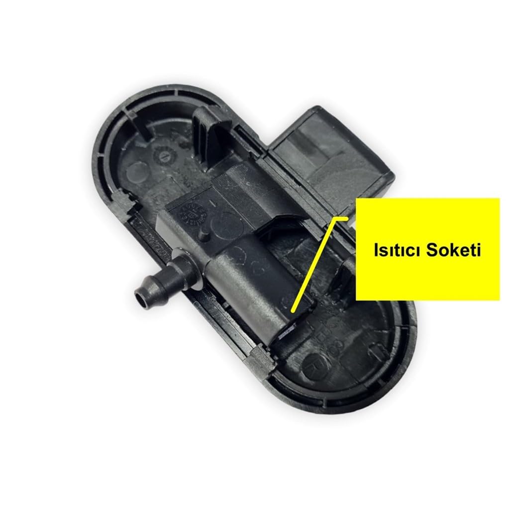 Isıtmalı Sağ Ön Cam Fiskiye Memesi 8J0955988G Audi A4 ile uyumlu 2002-2005