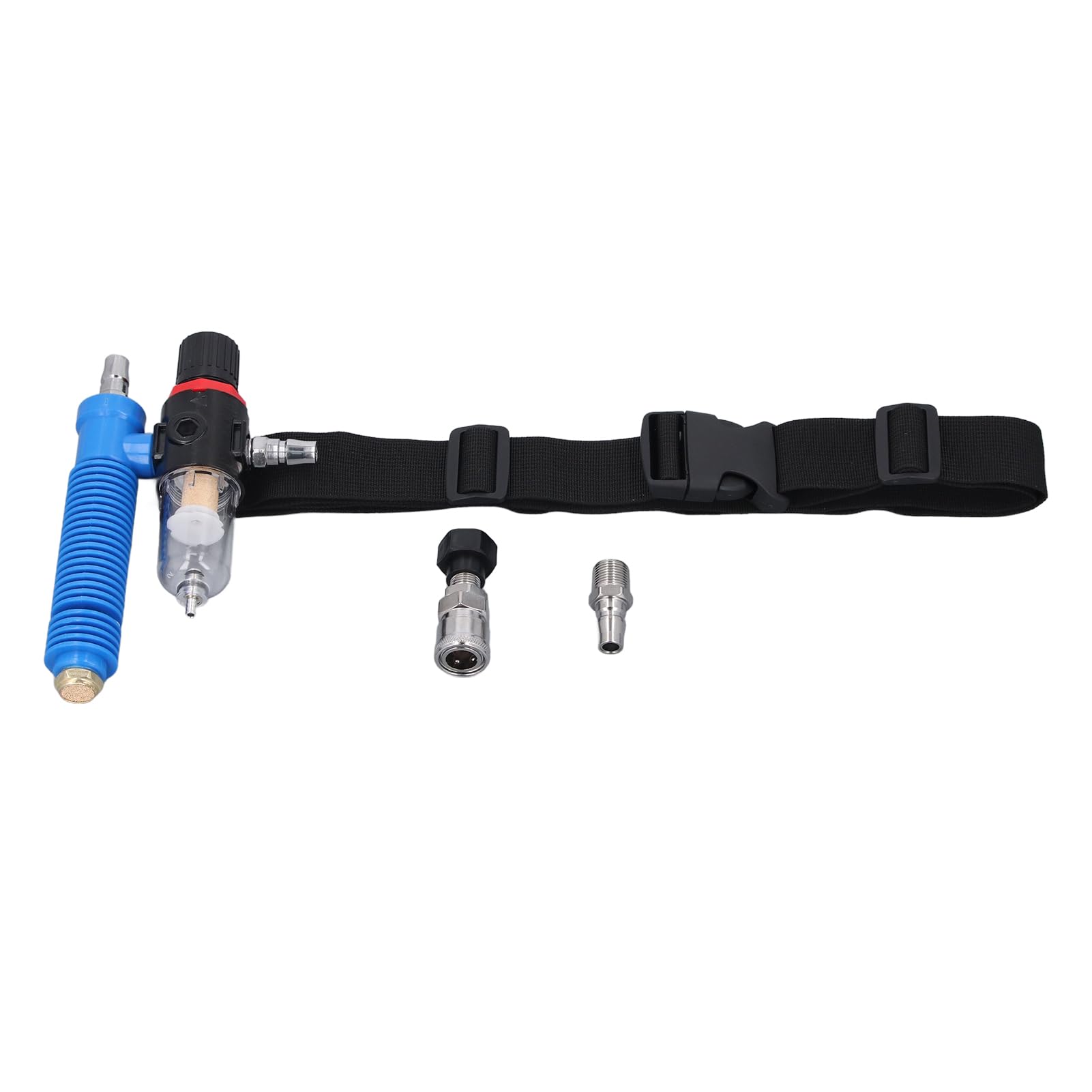 Marhynchus Thermostat de Casque de Sablage, Section Transparente en Résine de Polycarbonate avec Bouton Manuel pour Pulvérisation de Revêtement, Capot de Protection pour Sablage