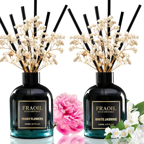 Difusor de varillas Peony Flowers y Jazmín Blanco 200 ml