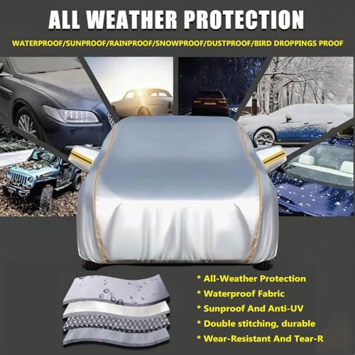 Funda de coche para BMW X1 F48 exterior impermeable y antipolvo 4
