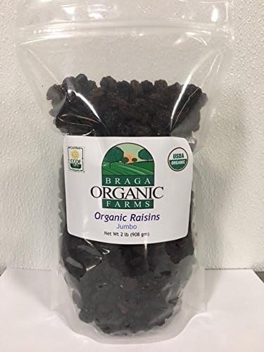 Organic Jumbo Raisins 2 lb Bag