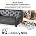Enchanted Home Pet Library Sofa, 40.5 by 30 by 18-Inch, Brown