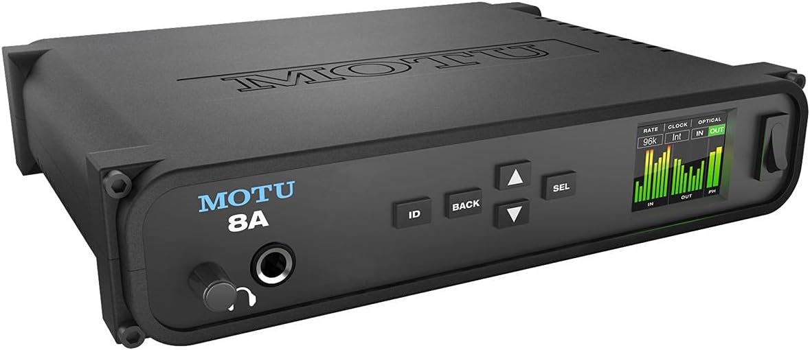 Amazon.com: MOTU 8A Thunderbolt / USB3 / AVB Ethernet audio interface ...