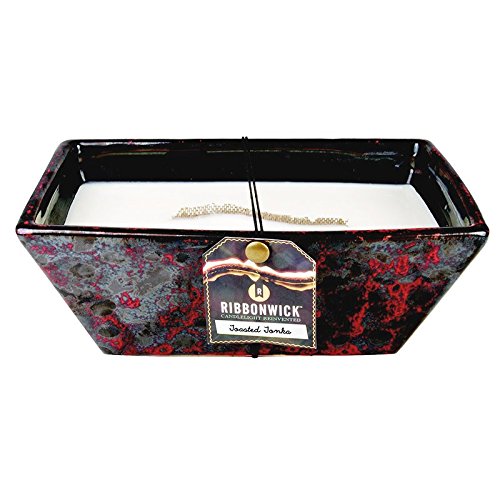 Ribbonwick Toasted Tonka Scented Candle Large Rectangle by RibbonWick Amazon.in Home & Kitchen