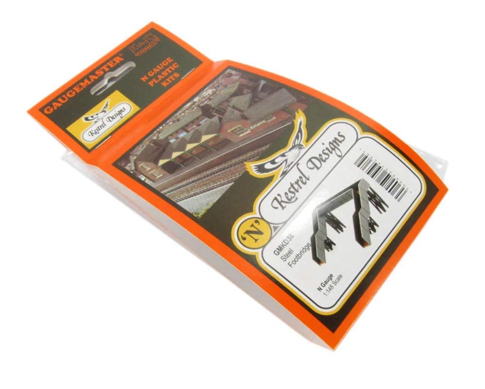 Gaugemaster GMKD38 N Gauge Steel Footbridge Plastic Kit