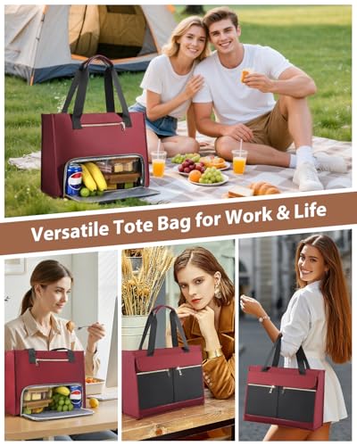 15.6" Bnlcd 25L Laptop Work Bag w/ Insulated Lunch Compartment - image 2