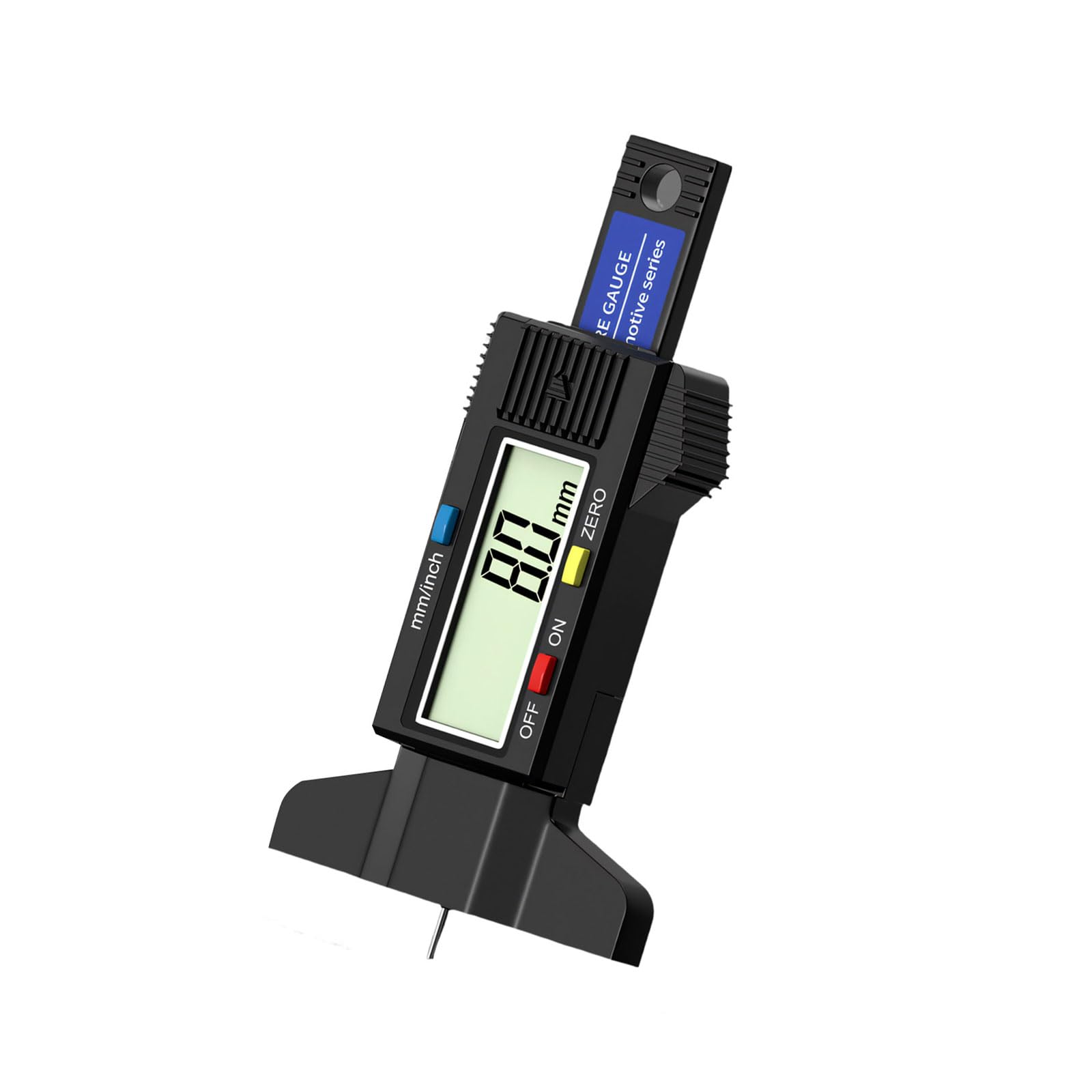 Alloneslife Black Tire Gauges Depth Accurate Measurement Tool 0-1Inch Measuring Pen Tyre Treads Gauges For Car Truck Treads Gauge Digital