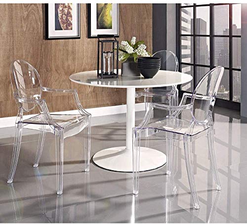 Silla de comedor silla transparente estilo moderno,A