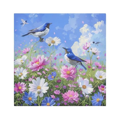 Servilletas de Tela Multicolor Pack x6 20x20 pulg miniatura 1