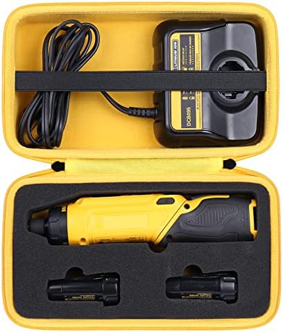 khanka Hard Carrying Case Replacement for DEWALT DCF682N1 / DCF680N2 8V MAX Cordless Screwdriver Kit, Gyroscopic, Case Only