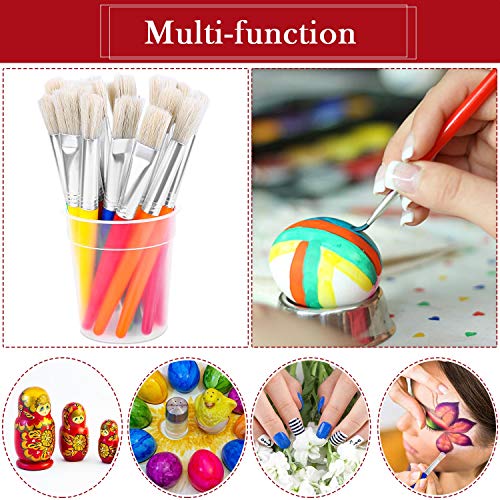 Paint Brushes, Anezus 20 Pcs Kids Paint Brushes Large Toddler Paint Brushes For Washable Paint Acrylic Paint #TOP2