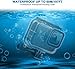 Kupton Housing Case Filter Kit for GoPro Hero 8 Black, Waterproof Case Diving Protective Housing Case + 3 Pack Filter + Anti-Fog Inserts + Bracket Accessories