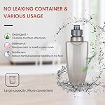 Microfibre Spray Floor Mops for Floor Cleaning, Domi-Patrol Cleaning Mops for Hardwood Laminate Tiles Floors, Dry Wet Mop Dust Mops with 3 Mop Heads Replacement Pads & 635 ML Bottle - Image 3