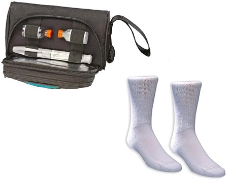 Pen Plus Insulin Carrying Case and Diasox Bundle | Pen+BLK-DIASOX-MD