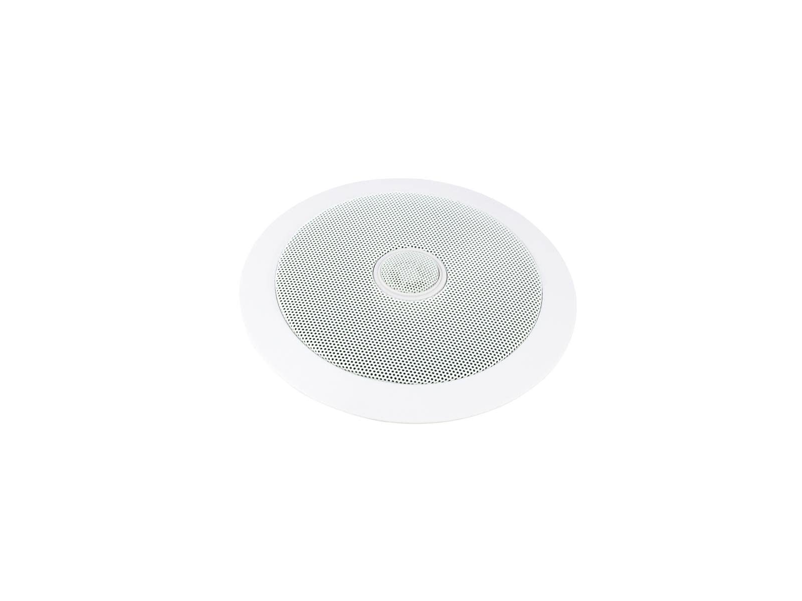 OMNITRONIC CST-5 2-Wege-Deckenlautsprecher | 5"-Einbaulautsprecher, 100 V, 20 W RMS, Ø 170 mm