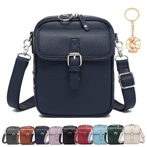 Collaboraten1 Crossbody Leather Bag Collaborate Urvashi Vintage Messenger Bag Mini Cross Body Shoulder Purse for Women