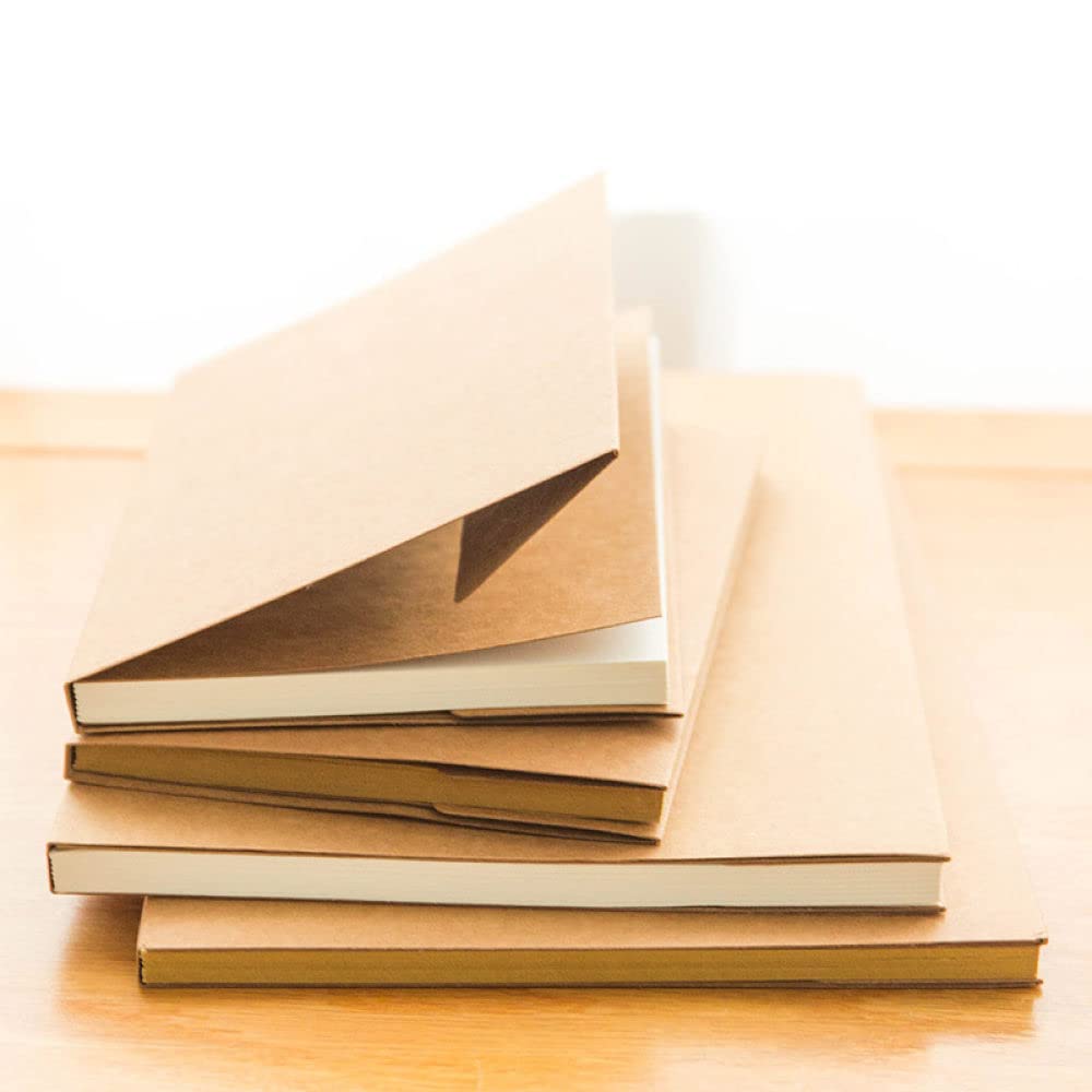 A5 papier pakowy w stylu vintage puste szkicownik rysunek Graffiti Sketchpad podkładki do pisania Notebook artykuły papiernicze szkolne artykuły szkolne, Kraft, 10 sztuk