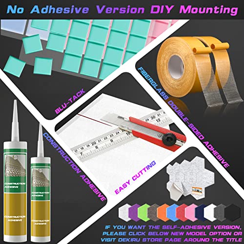 Dekiru 12 Pack Acoustic Panels Sound Proof Padding, 14 X 13 X 0.4 Inches High Density Sound Proof Foam Panels Used In Home & Offices (White) #TOP1