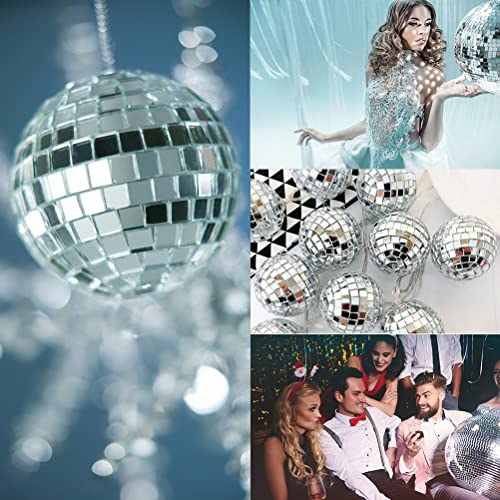 Otymiow 12000Pieces Self-Adhesive Mirror Tiles Disco Ball Mirror Tiles Real Square Glass Mosaic Stickers Mini Mirror Diy Tiles For Craft Diy Glass Tiles Decorations Making (5 X 5 Mm Silver) #TOP4