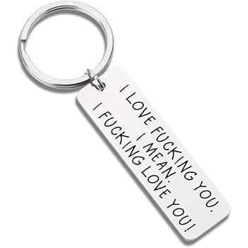 funny keyrings for him