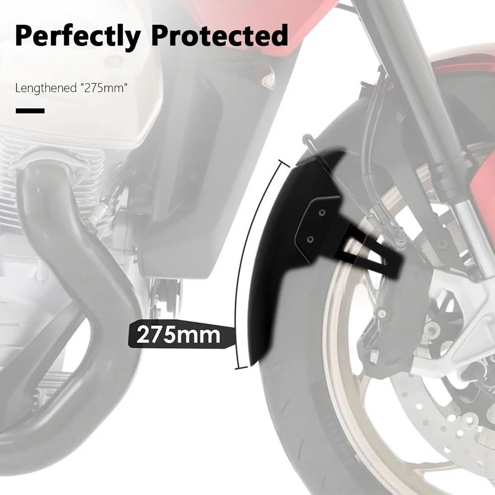 Błotnik Dla Moto Guzzi V100 Mandello S 22-23 Akcesoria motocyklowe