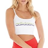 Womens Elastic Bra Top, White, Large