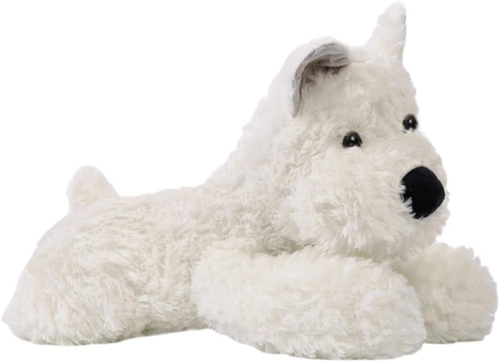 Adorable West Highland White Terrier Dog Plush Toy - 11.8" Soft Stuffed Animal Toy, Kid's Best Friend - Image 3