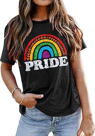 Indiana Pride Women's Fit Rainbow Tee LGBTQ Pride Month México