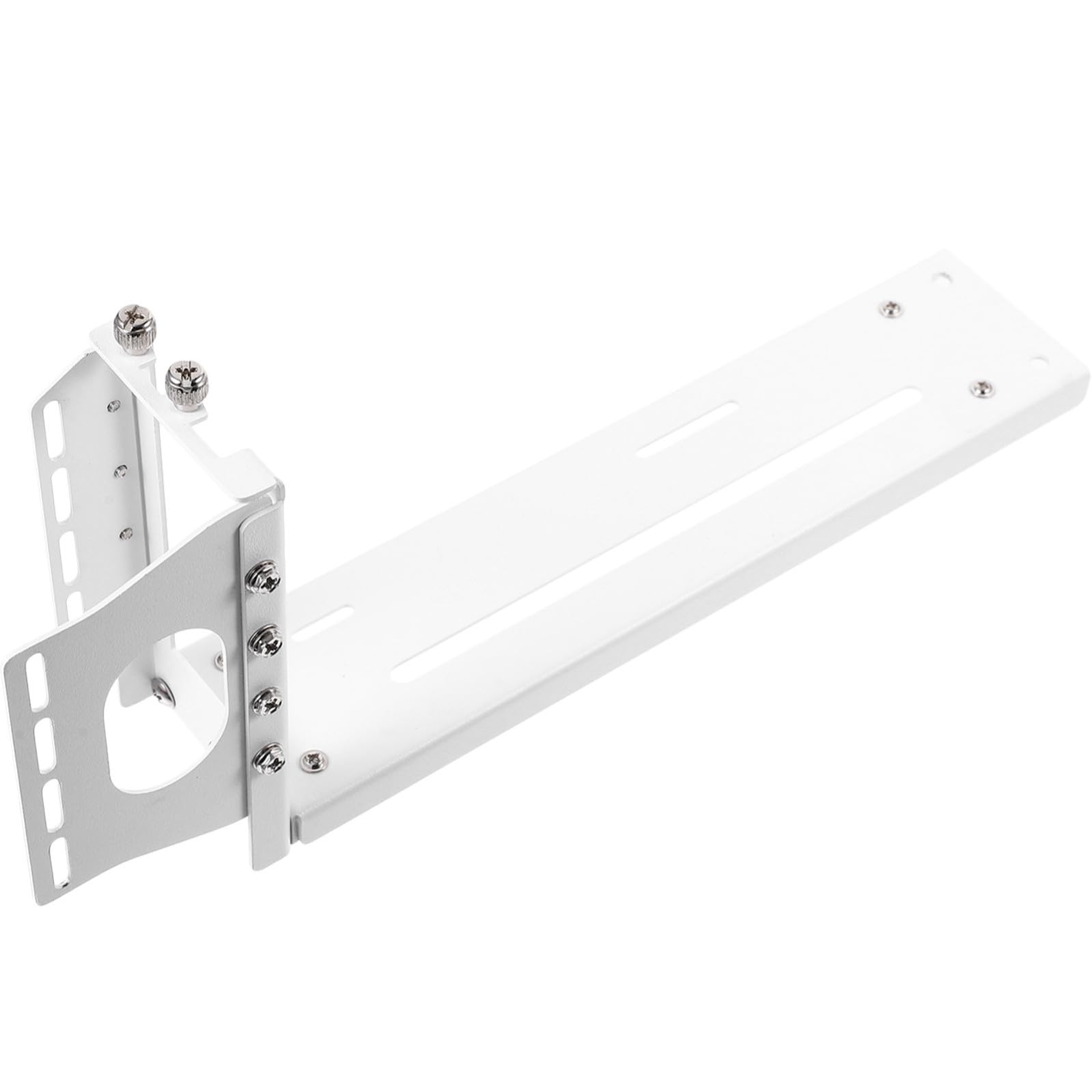 Supporto Gpu Verticale Pci-e a 2 Slot in Lamiera Zincata Bianca