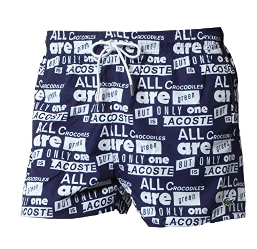 Lacoste Herren Badeshort Blau XL