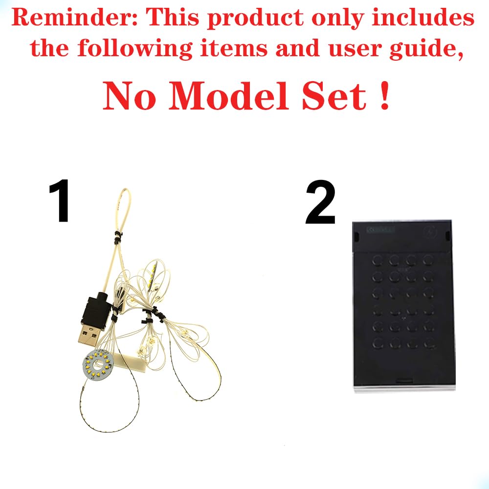 MENZAVA LED Light Set Compatible with LEGO ONE PIECE The Going Merry Pirate Ship 75639 Building Blocks Model - Model Set NOT Included - Image 3