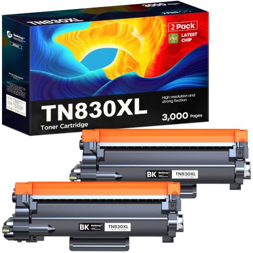 Cartouche de toner TN830XL noire haute capacité pour imprimante laser domestique