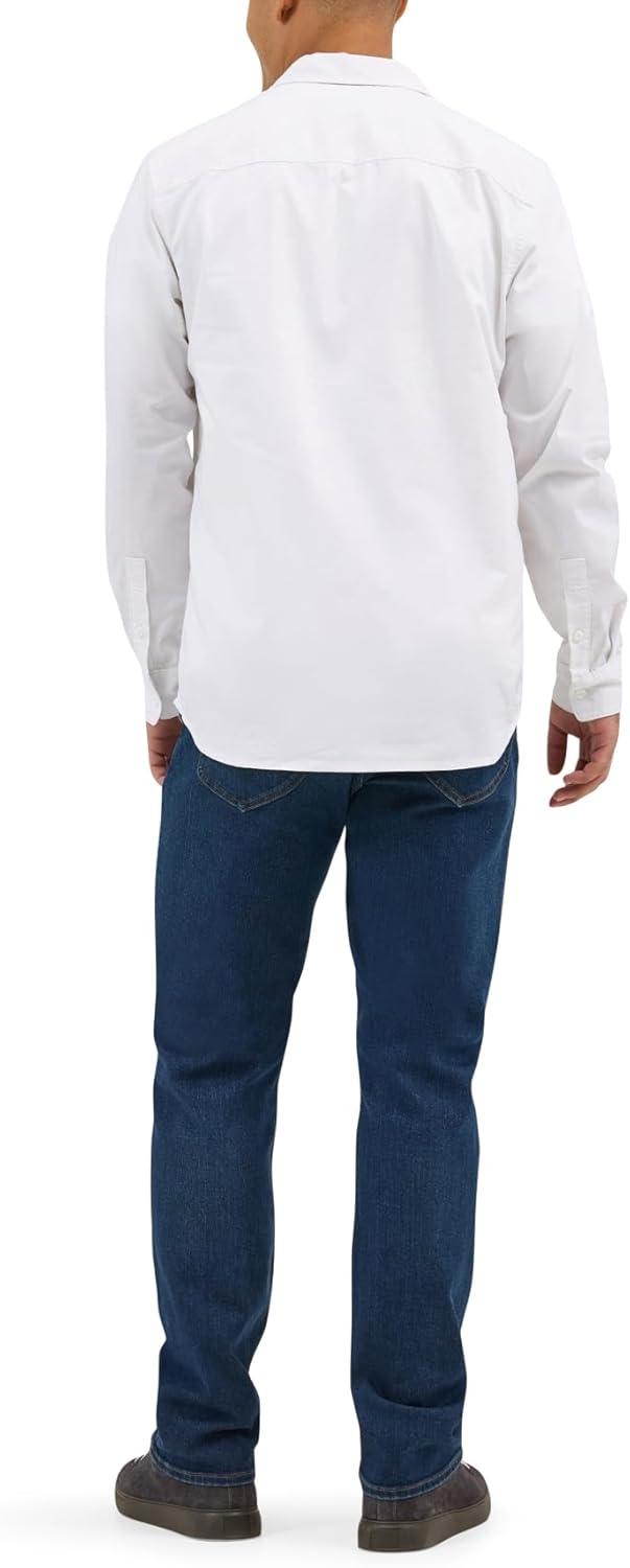 Lee Mens X Move Long Sleeve All-Purpose 1 Pocket Shirt - Image 2