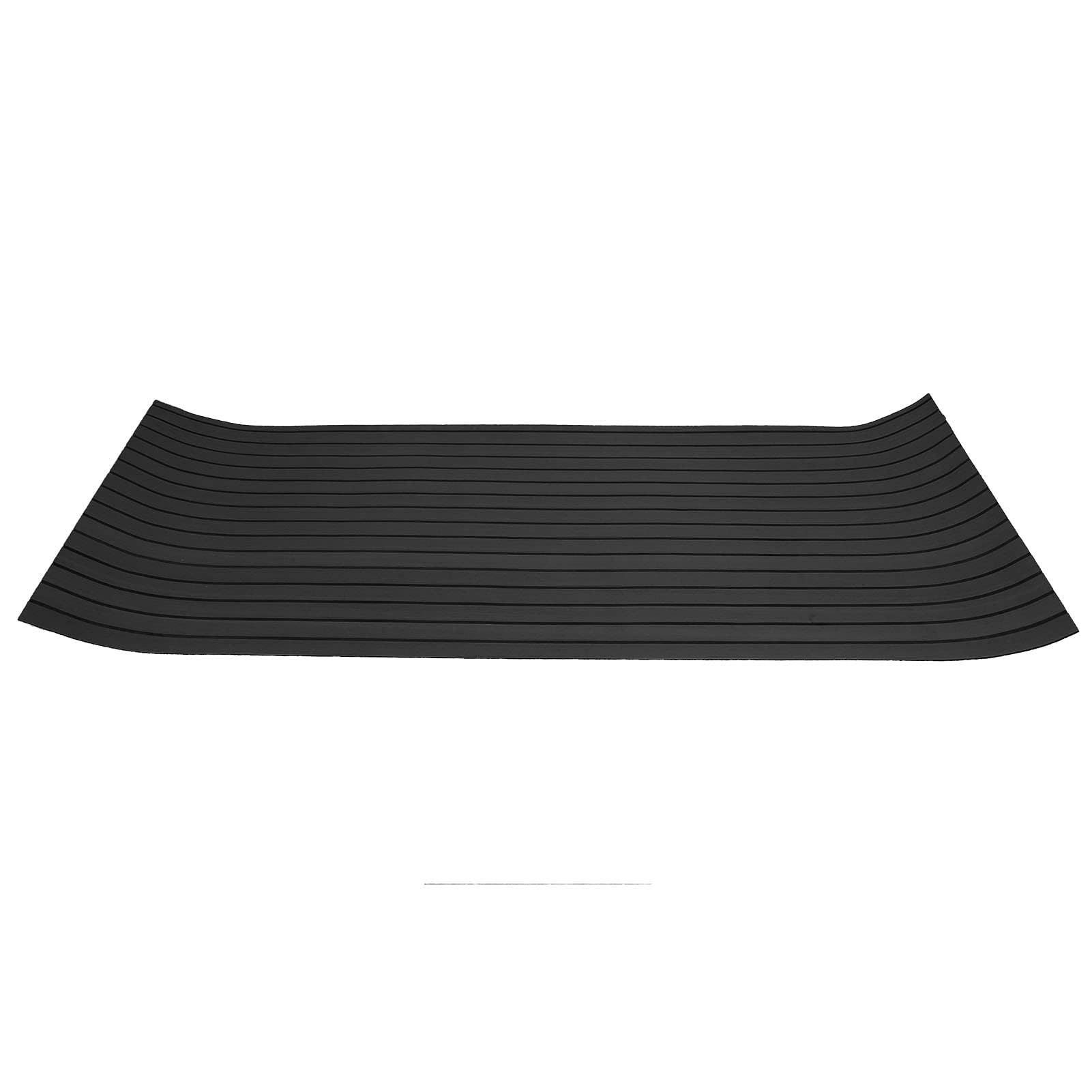 Ejoyous Tapis Bateau en Mousse EVA, 240x90cm, Revêtement de Sol Antidérapant, Style Teck, pour Yacht et Terrasse Marine