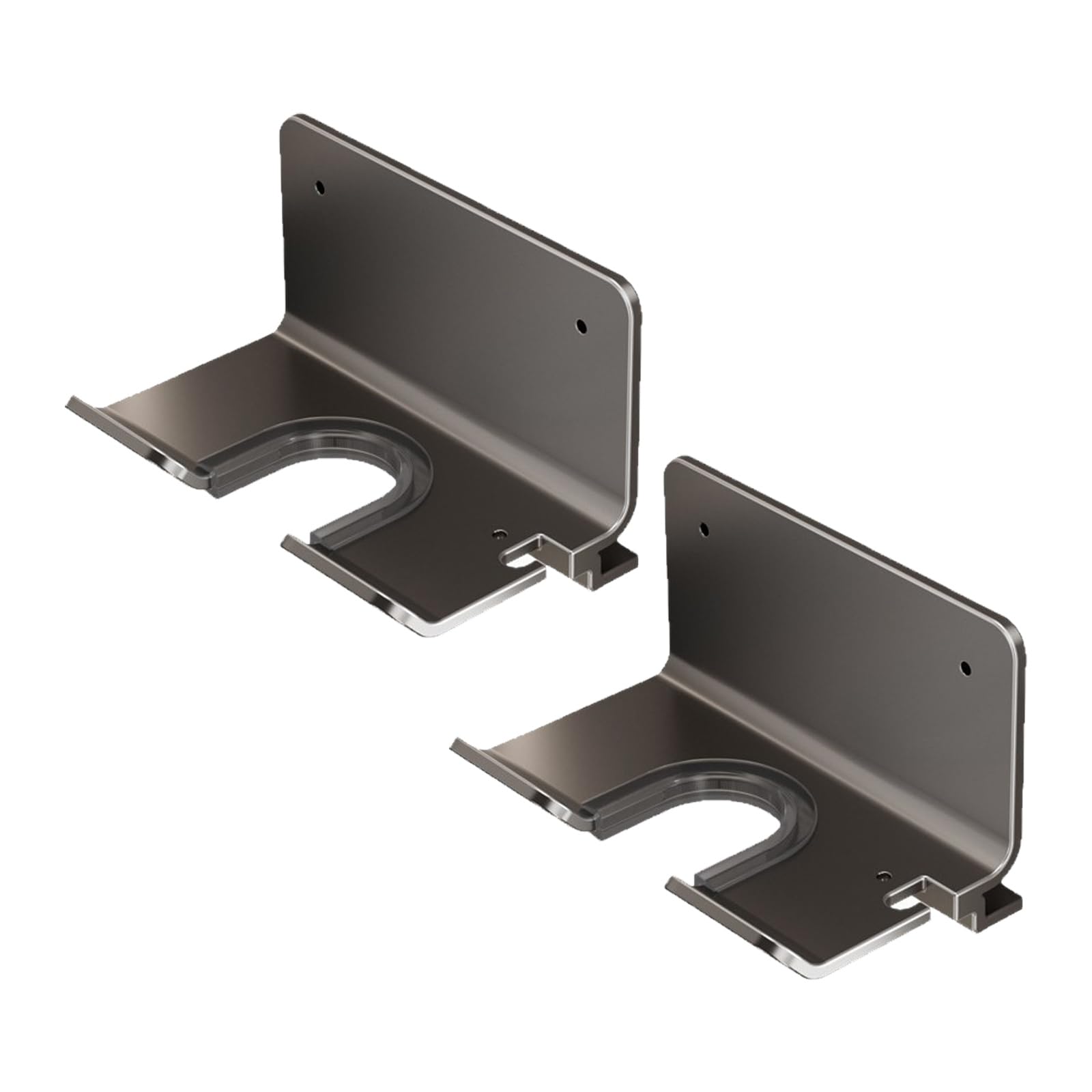 Kaeltsyn Of Stick on Hair Dryer Holders Simple Styles Heavy Duty Construction Prevents Slipping Suitable for Wet Area Bathroom Storage Rack