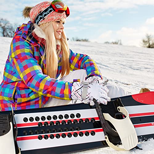 Hotop 40 Pieces Snowboard Stomp Pad Self Adhesive Rubber Clear Ski Snowboard Stomp Pad Provides Extra Grip For Snowboarding For Men Women #TOP5
