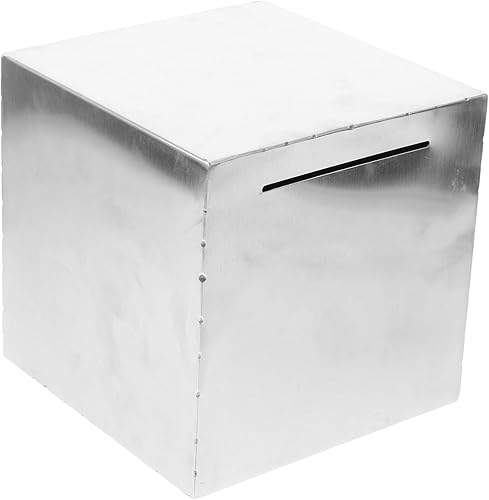 Alcancía de seguridad sin abrir para abrir la caja de dinero, ahorro en efectivo, ayuda presupuestaria y ahorro, debe romperse para acceder al