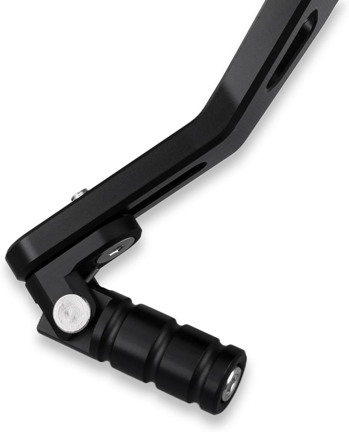 for Z650 Ninja650 Z650RS Cafe Motorcycle Accessories Shifter Pedal Toe Pegs Left Gear Shift Lever (for Kawasaki Vehicle) (Black)