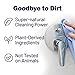 Goodbye Naturally Glass Cleaner, All Surface Cleaner and Floor Cleaner, Safe and Effective All Natural Cleaning Products, 14 oz Continuous Spray Cans, 3 Pack