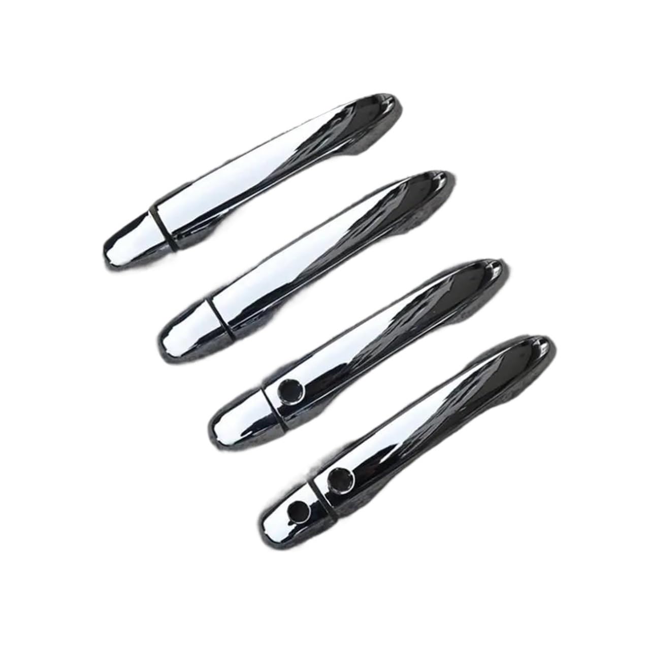 Fixcor Chrome 1 Abs Chrome For Cr-V Crv/For Civic 2012 2013 2014 2015 2016 Exterior Door Handle Covers Trim Car Accessories Styling 8Pcs(Chrome 1)