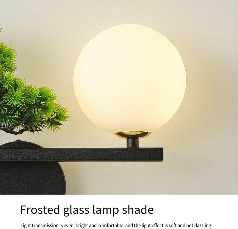 Chinese Style Wall lamp Living Room Background Wall lamp Chinese Style Zen Corridor Stair lamp Villa lamp Welcome Pine Decoration