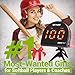 NetPlayz Softball Radars, Speed Sensors Training Equipment - Hands-Free Radar Guns, Pitching Speed Guns