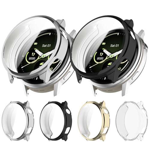 Funda para Garmin Venu 4 41mm evita arañazos con protector flexible 6