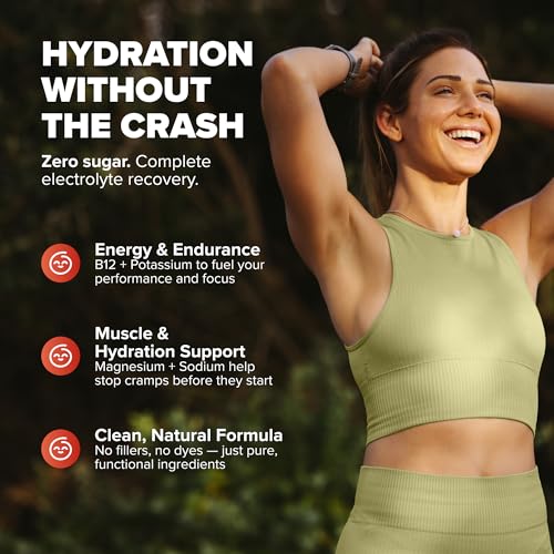 Image of Rosabella Electrolyte Drink Powder - Watermelon - Sugar-Free Hydration Drink Mix - Electrolytes Powder with Sodium, Potassium, Magnesium, Calcium - Travel Jar - 30 Servings (5.6 oz)