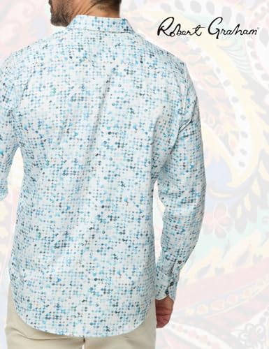 Robert Graham Men's Barraza Long Sleeve Woven Button Down Shirt3