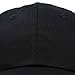 DALIX Unisex Youth Childrens Cotton Cap Adjustable Plain Hat - Unstructured (Black)
