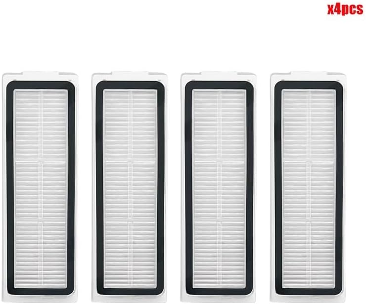 Hepa Filter Dust Bags Mop Cloth Accessories Compatible with Xiaomi Mijia Omni M30 D102 Vacuum Cleaner Parts Roller Side Brush Replacement(Set10)