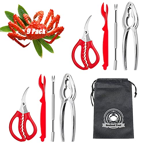 Limer Love 9-Pcs Seafood Tool Set