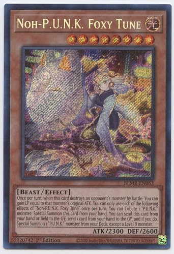 NOH-P.U.N.K. Foxy Tune - BLMR-EN063 - Secret Rare - 1 edición